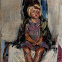 Child 1943 oil on canvas 59x40